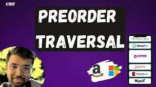 Preorder traversal of Tree | Python