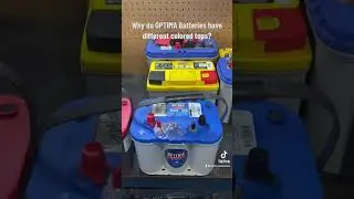 Why Do OPTIMA Batteries Have Different Colored Tops? 