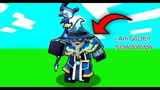 I Became Devious With The New Golden Zeno Kit Skin..(Roblox Bedwars).