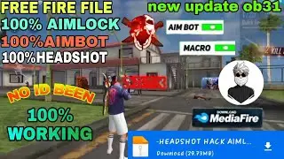 Headshot 100% + Character Fix + No Antenna +No Fake Damage + FreeFire  Config File