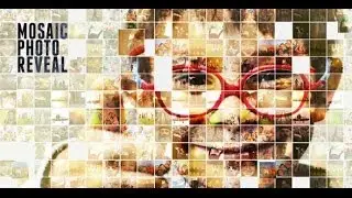 Mosaic Photo Reveal - After Effects Template