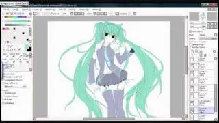 Speedpaint - Hatsune Miku Nekomimi