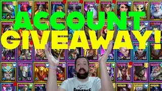 Completed - Stacked Account Giveaway!! || Raid Shadow Legends