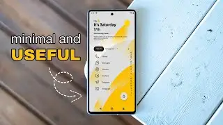 How to Setup the NIAGARA Launcher for a super clean and minimal setup