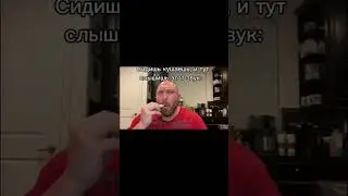 Сидишь кушаешь и тут слышишь этот звук 