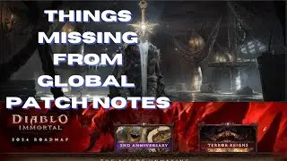 What Was Left Out in Patch Notes for Sept. 11/12th, What We Get vs. What We Want | Diablo Immortal