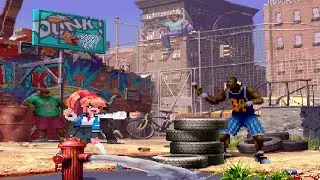 ADD004 MUGEN: Blossomko (Me) Vs Shaq