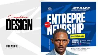 Graphic Design Free Master Class | Photoshop Tutorial