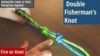 Knot Instruction - Double Fisherman's Knot