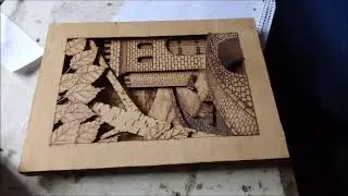 3D КАРТИНА ч.2 Homemade products, woodworking.