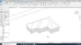 Revit 2020: Modeling a Simple Roof