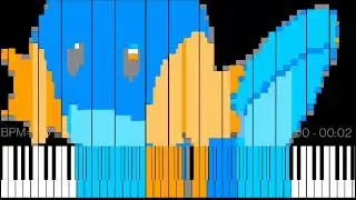 MIDI Art - Mudkip