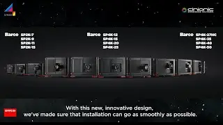 What makes the Barco Series 4 laser projectors for smaller screens smart?