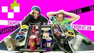 НОВЫЙ САМОКАТ из СЛУЧАЙНЫХ ЗАПЧАСТЕЙ с 