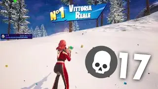 17 Elimination (Fortnite Chapter 5 Season 1) - Solo vs Squad Vittoria