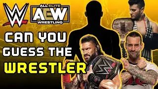 WWE & AEW Quiz 99% Fail - Can You Guess The Wrestler by his finisher?
