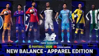 New Balance Apparel in eFootball 2025 mobile