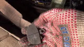 Замена задних колодок ZZR 400
