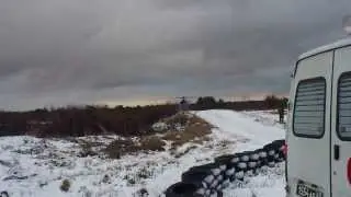посадка вертолета в окуловке