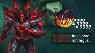 ARGUS UNLIMITED HIGH CRITICAL DAMAGE BUILD VS HIGH SUSTAIN META HERO 💀 (must abuse)