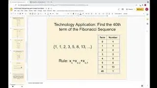 Building and Analyzing Sequences with Google Sheets