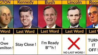 Last Words of US Presidents | Last Words Before Death