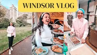 Weekend trip from London! Windsor vlog, Things to do, vegan food, stay!