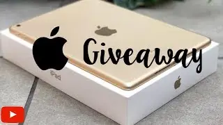 Ipad 6th Gen Unboxing | Rose Gold | Giveaway Update! |