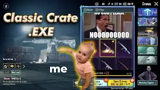 PUBG Mobile EXE: 50 Classic Crates Gone Wrong 💀😂 #pubgmobile #pubg #dailydoseofgames #exe