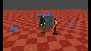 Unity 3D : NPC Partner Pressure Plate Puzzles : Retro Horror Template