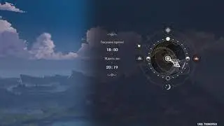 Genshin Impact. Перевод часов. Как перевести время в Genshin Impact.