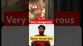Never throw it in flights ❌️ 😰 #facts #mustknow #share #safety #mustwatch #details #airplane #family
