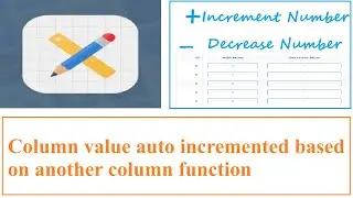 Oracle Apex- Interactive Grid || Add special character & Increment column