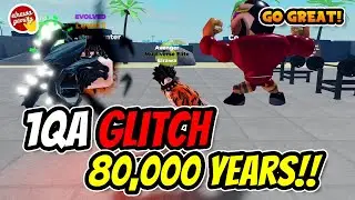 1qa glitch takes 80,000 years!!! 😱⏳ | Roblox Muscle Legends 🌟💥