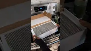 Mini kitchen makeover before breakfast 😆 #shorts #asmr #satisfying #kitchen #asmrcommunity