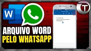 Como ENVIAR DOCUMENTO DO WORD PELO WHATSAPP -Atualizado