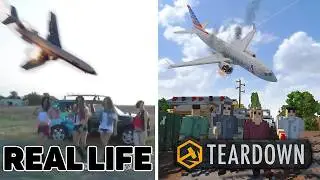 Airplane accidents Based on Real Life Incidents Compilation #3 | Teardown