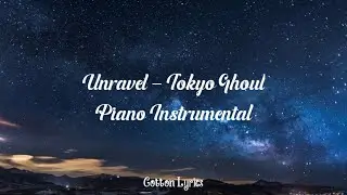 Unravel - Tokyo Ghoul OP Piano Instrumental Cover By SLS ( 1 HOUR LOOP )