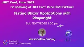 Testing Blazor Applications with Playwright by Viswanatha Swamy