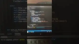 Text Editor using python 
