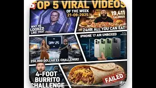 Top 5 Viral Videos Of The Week 21-09-2025