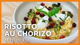 Risotto au chorizo et ricotta | Recette Food’Cuisine