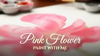 From Struggle to Success 🌺 Wet-in-Wet WATERCOLOR FLOWER Painting
