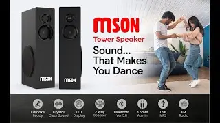MSON Tower Speaker (MTS-Galaxy) #towerspeaker