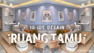 15 Ide Desain Ruang Tamu