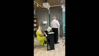 #ПодмосковныеВечера - Владимир Бескибалов, Тамара Гришина, piano - Елена Леменкова Таганка 22.05.23