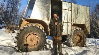 Улетел в обочину, ночь без сна, заработок в лесу