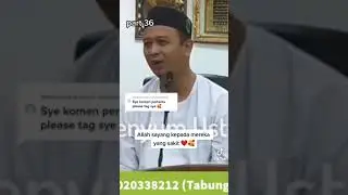 Allah sayang akan hba2 nya 😘😘