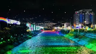Рождественские декорации в Медельине, Колумбия #shorts #colombia #medellin #navidad2021