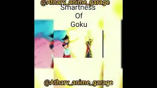 smartness of goku @sketchhbook by Abhishek #smart#op